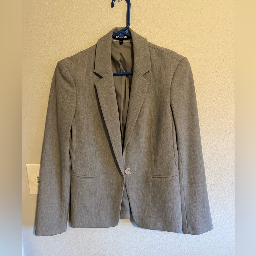 Express grey blazer. Size 6.